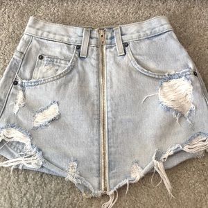 Carmar LF Jean skirt. Size 24.